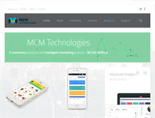 Tablet Screenshot of mcmtechnologies.com